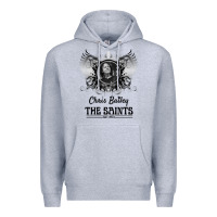 Heather Grey Chris Bailey Premium Hoodie - FloraArt