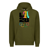 Army Green 2028 summer olympics Premium Hoodie - FloraArt