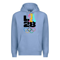 Colony Blue 2028 summer olympics Premium Hoodie - FloraArt