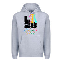 Heather Grey 2028 summer olympics Premium Hoodie - FloraArt