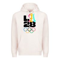 Pale Pink 2028 summer olympics Premium Hoodie - FloraArt