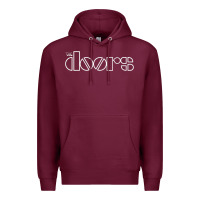Burgundy THE 'DOORS Premium Hoodie - FloraArt