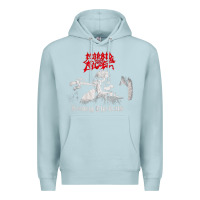 Blue Mist Morbid Angel, Morbid Angel vintage, Morbid Angel art, Morbid Angel pai Premium Hoodie - FloraArt