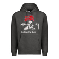 Charcoal Heather Morbid Angel, Morbid Angel vintage, Morbid Angel art, Morbid Angel pai Premium Hoodie - FloraArt