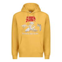 Mustard Morbid Angel, Morbid Angel vintage, Morbid Angel art, Morbid Angel pai Premium Hoodie - FloraArt