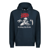 Navy Morbid Angel, Morbid Angel vintage, Morbid Angel art, Morbid Angel pai Premium Hoodie - FloraArt
