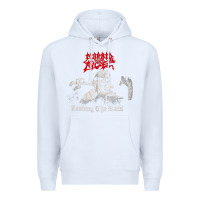 White Morbid Angel, Morbid Angel vintage, Morbid Angel art, Morbid Angel pai Premium Hoodie - FloraArt