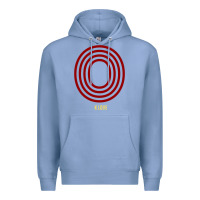 Colony Blue K Love 0 Premium Hoodie - FloraArt
