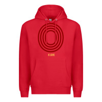 Red K Love 0 Premium Hoodie - FloraArt