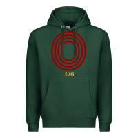 Sports Green K Love 0 Premium Hoodie - FloraArt
