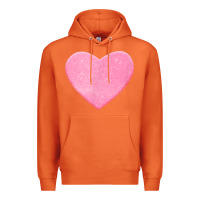 Carrot Valentines Pink Heart Premium Hoodie - FloraArt