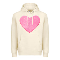 Tofu Valentines Pink Heart Premium Hoodie - FloraArt