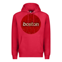 Cardinal boston   simple red circle vintage Premium Hoodie - FloraArt