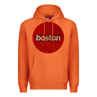Carrot boston   simple red circle vintage Premium Hoodie - FloraArt