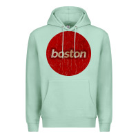 Seafoam boston   simple red circle vintage Premium Hoodie - FloraArt