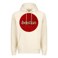 Tofu boston   simple red circle vintage Premium Hoodie - FloraArt