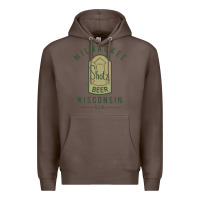 Coffee shotz beer worn Premium Hoodie - FloraArt