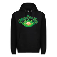 Black Cabbage Patch Kids Premium Hoodie - FloraArt