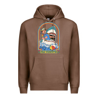 Chestnut Stay Positive Classic Premium Hoodie - FloraArt