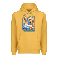 Mustard Stay Positive Classic Premium Hoodie - FloraArt