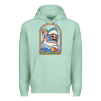 Seafoam Stay Positive Classic Premium Hoodie - FloraArt