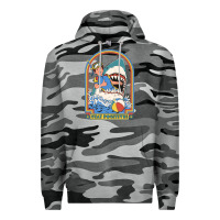Slate Camo Stay Positive Classic Premium Hoodie - FloraArt