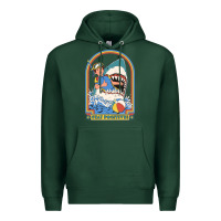 Sports Green Stay Positive Classic Premium Hoodie - FloraArt