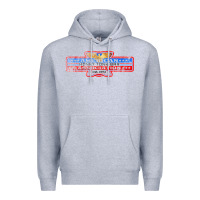 Heather Grey the american honky tonk bar association, distressed   garth brooks Premium Hoodie - FloraArt