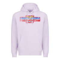 Lilac the american honky tonk bar association, distressed   garth brooks Premium Hoodie - FloraArt