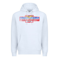 White the american honky tonk bar association, distressed   garth brooks Premium Hoodie - FloraArt