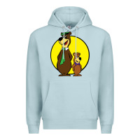 Blue Mist boo boo Premium Hoodie - FloraArt