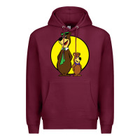 Burgundy boo boo Premium Hoodie - FloraArt