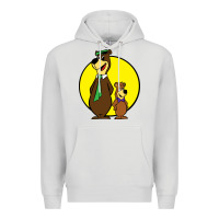 Dove Grey boo boo Premium Hoodie - FloraArt
