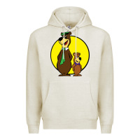 Oatmeal Heather boo boo Premium Hoodie - FloraArt