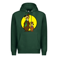 Sports Green boo boo Premium Hoodie - FloraArt