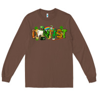 Chestnut St. Patrick's Day Dentist Long Sleeve Tee - CowGirlArtShop