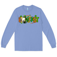 Colony Blue St. Patrick's Day Dentist Long Sleeve Tee - CowGirlArtShop