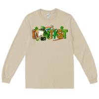 Mushroom St. Patrick's Day Dentist Long Sleeve Tee - CowGirlArtShop