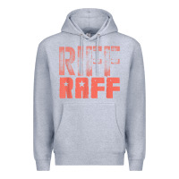 Heather Grey riff raff, retro, punk, grunge. shabby style t shi Premium Hoodie - FloraArt