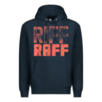 Navy riff raff, retro, punk, grunge. shabby style t shi Premium Hoodie - FloraArt