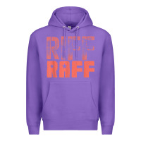 Purple riff raff, retro, punk, grunge. shabby style t shi Premium Hoodie - FloraArt