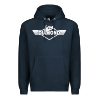 Navy legs diamond Premium Hoodie - FloraArt