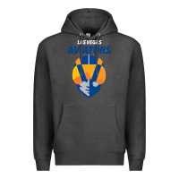 Charcoal Heather las vegas aviators Premium Hoodie - FloraArt