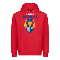 Red las vegas aviators Premium Hoodie - FloraArt