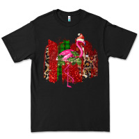 Black christmas flamingo Premium Tee - Bettercallsaul