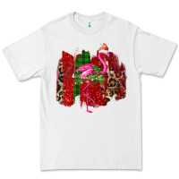 White christmas flamingo Premium Tee - Bettercallsaul