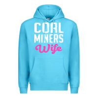 Ocean Blue coal miners wife t shirt Premium Hoodie - FloraArt