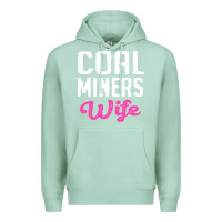 Seafoam coal miners wife t shirt Premium Hoodie - FloraArt