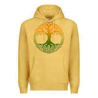 Antique Gold tree of life merch Premium Hoodie - trangStudio