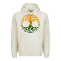 Oatmeal Heather tree of life merch Premium Hoodie - trangStudio